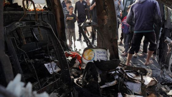 Sept employés de l'ONG américaine World Central Kitchen tués dans une frappe israélienne à Gaza