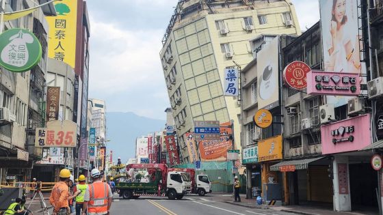 Taïwan frappée par des dizaines de séismes, qui n'ont fait aucune victime