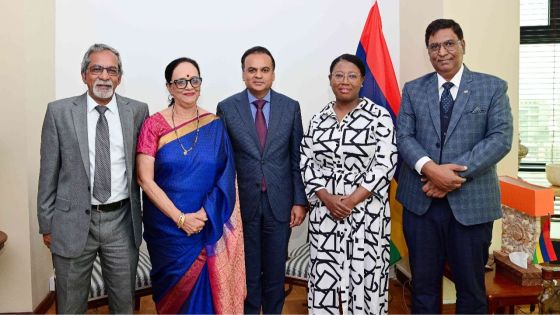 Diplomatie : Le ministre Ramful accueille les nouveaux ambassadeurs mauriciens