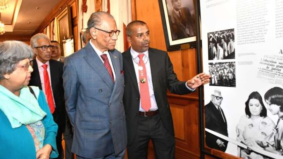 [En images] 125e anniversaire de SSR : «First Day Cover» et exposition consacrée au Père de la Nation à la municipalité de Port Louis