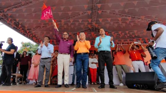 Pravind Jugnauth : «Nous sommes une alliance soudée» 