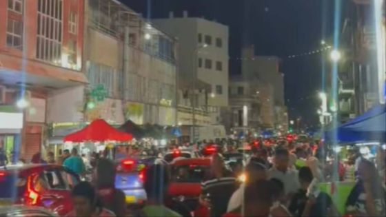 Achats de fin d’année : le Night Market de la rue Desforges connaît un franc succès, selon Aslam Hossenally