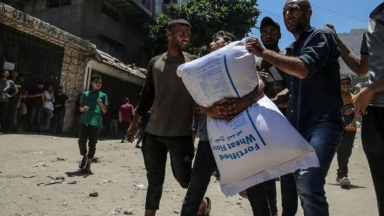 Le Programme alimentaire mondial alerte : l’aide livrée à Gaza n’est qu’«une infime fraction» des besoins