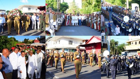 [En images] Funérailles de l’ancien président de la République, Kailash Purryag