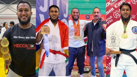 Qualifié pour le championnat du monde de Jiu-Jitsu 2025 à Bangkok, Thaïlande : Adil Dookee vise plus haut que l'année précédente