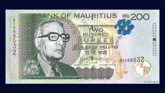 De nouveaux billets de Rs 200 en polymère entrent en circulation