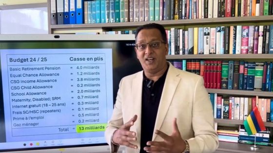 Bhadain décrypte certaines mesures du Budget 2024-25