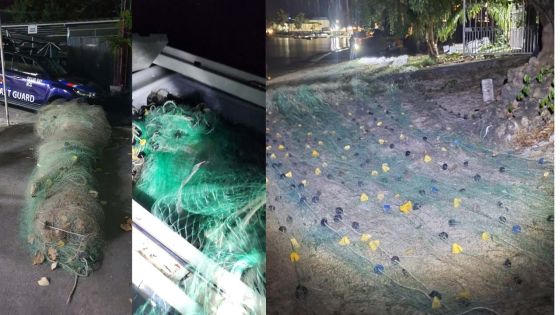 Pêche illégale : 685 mètres de filets saisis