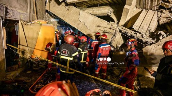 Ecole effondrée en Indonésie: le bilan porté à 7 morts, selon les secours