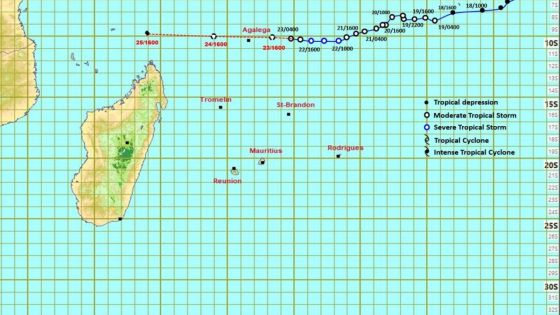 Météo : Chenge montre des signes d’affaiblissement