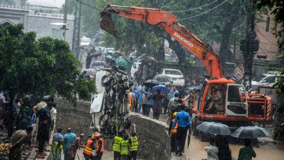 Pakistan : 221 morts dans des pluies torrentielles depuis le début d'une saison inhabituelle des moussons fin juin