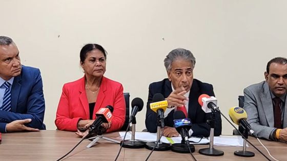 Après sa PNQ sur la gestion de la MCIA : «Le GM agit en opacité», dit Boolell