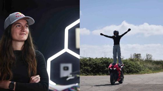 Sarah Lezito, reine des cascades à moto d'Epernay à Hollywood