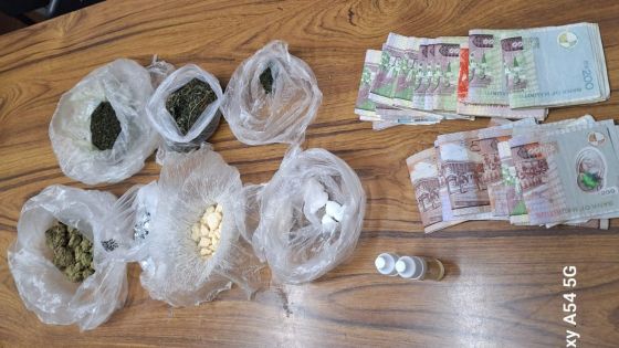 Un jeune homme arrêté après la saisie de drogues estimées à Rs 1,1 million