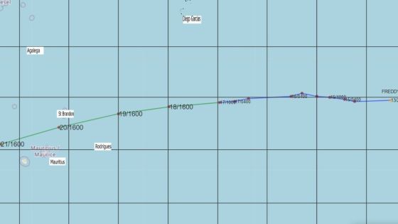 Cyclone : Freddy devrait passer à 175 km de Maurice lundi soir