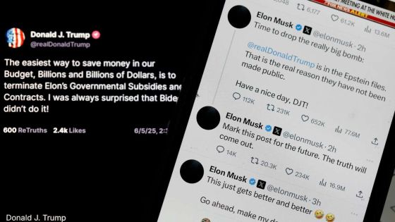 Musk rallume la théorie des liens entre Trump et le délinquant sexuel Epstein