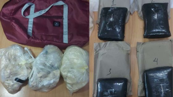 Le Hochet, Terre-Rouge : saisie de 4,8 kilos d'héroïne estimée à Rs 75 millions 