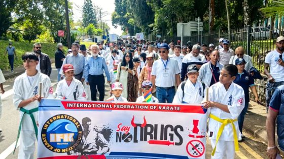 Drogue : une marche pacifique pour dire non au fléau