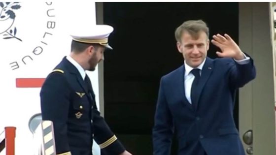 Fin de la visite officielle d'Emmanuel Macron à Maurice