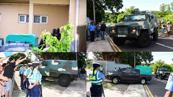 Demande de remise en liberté conditionnelle : Bruneau Laurette est arrivé au tribunal de Moka 