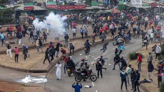 Au Kenya, au moins 10 morts dans des manifestations sous fort encadrement policier