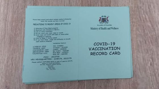 Fausses cartes vaccinales : le propriétaire d’une imprimerie et des fonctionnaires dans le collimateur de la police 