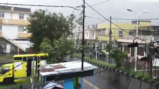 Vallée-Pitot : Boutiquiers et marchands bravent le mauvais temps