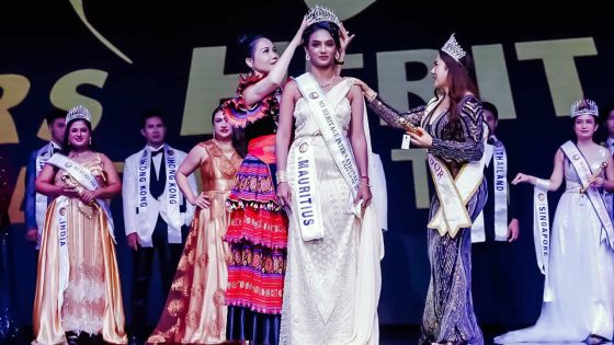 Vandana Mohadeb sacrée Ms Heritage International Universe 2025 en Thaïlande