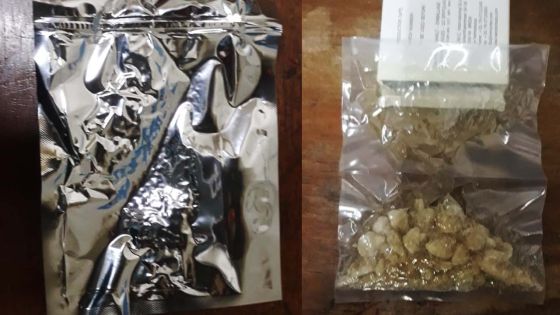 Colis venant d’Allemagne : de la méthamphétamine estimée à Rs 850 000 saisie sur un Quatrebornais 