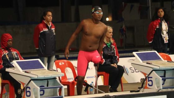 JIOI – Natation : L’or pour le Mauricien Scody Victor en handisport 