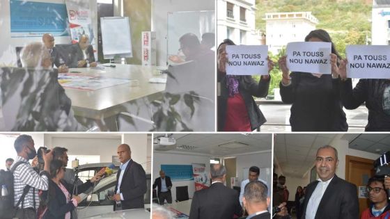 [En images] Allégations de Sherry Singh  : le CCID ouvre une enquête et débarque à RadioPlus