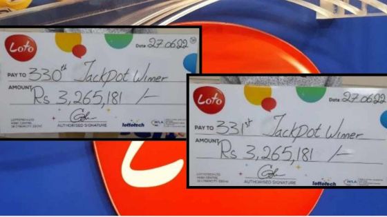 Loto : un joueur enlève le jackpot avec deux tickets gagnants
