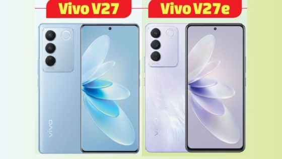 Les Vivo V27 et V27e sous tous les angles