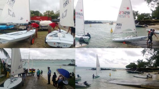 JIOI - Voile (Laser 4.7) : le Mauricien O’Brian Brasse offre l’or à Maurice, l’argent aussi pour Maurice