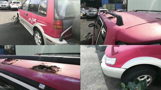 Le véhicule qui prend racine aux Casernes centrales