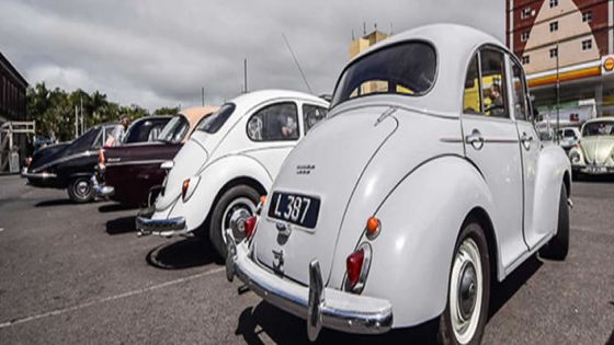 Exposition de voitures vintage & classiques et collecte de vivres pour l’ONG Quatre tilapat