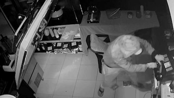 Le restaurant Mc n Ben cambriolé : une vidéo montre le malfrat en pleine action