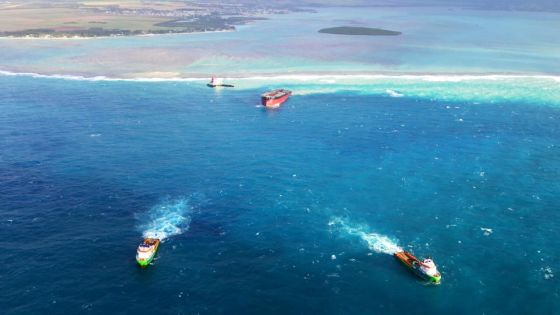 Wakashio : l'opération de remorquage ralentie 