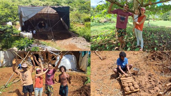 LABA… dans une Mud Home à Montagne-Blanche 