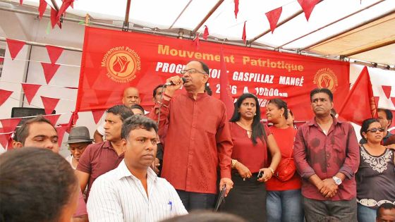 Alan Ganoo à Bambous : «Les inégalités et la pauvreté ne cessent d'augmenter» 