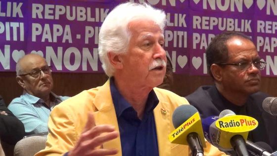 Paul Bérenger : «Le projet Metro Express mal accueilli par la population»