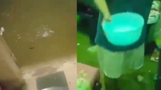 Intempéries : une famille à Flacq se retrouve les pieds dans l’eau 