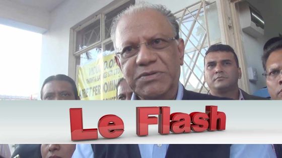 Le Flash TéléPlus : Ramgoolam met en garde la Sicom et le NPF