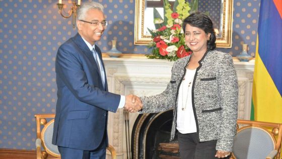 Premier ministre : Pravind Jugnauth reçoit sa lettre de nomination