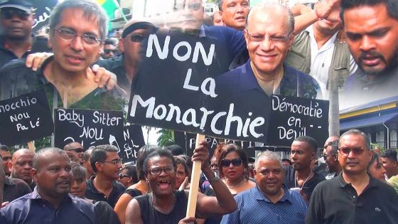 Marche de protestation : les manifestants réclament des élections générales anticipées 