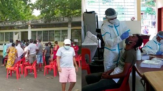 Covid-19 : calme plat lors du dépistage de masse mais la crainte d'un verrouillage plane au n° 13