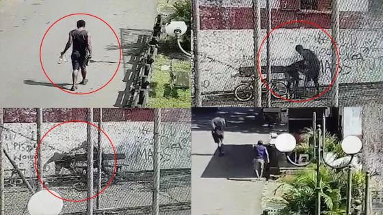 Vol avec violence à Beau-Bassin : la scène captée par la CCTV