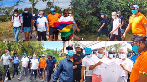 Journée de la marche: « Sensibiliser la population à l'importance de la pratique d'une activité physique et sportive régulière  », souligne le PM