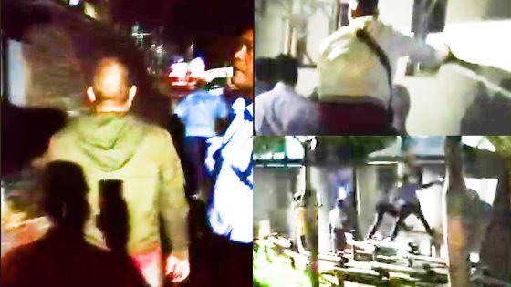 Evasion du centre de détention de Petite-Rivière : vidéo de l'arrestation d'un des sept mineurs dans les locaux de la piscine Serge Alfred 