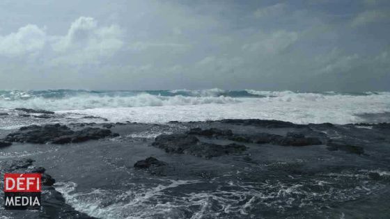 Rodrigues : un avis de fortes houles en vigueur